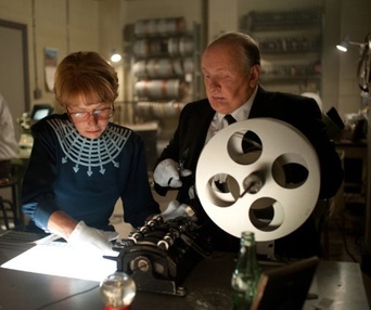 Une scène du film Hitchcock