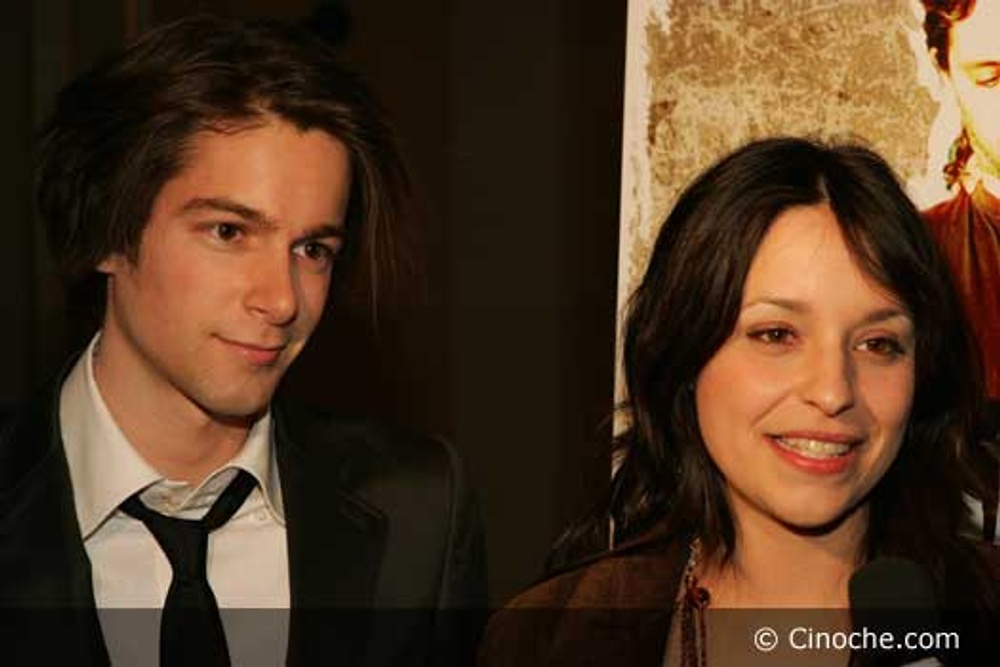 Patrick Martin et Isabelle Guérard, deux des vedettes du film