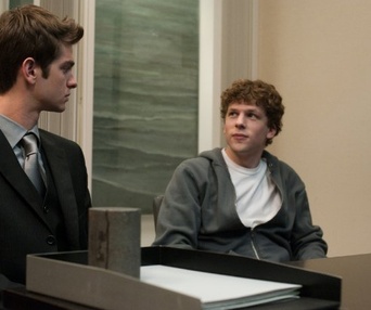 Une scène du film The Social Network