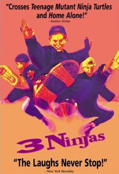 Affiche du film 3 Ninjas