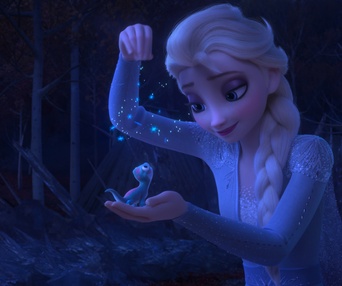 Une scène du film Frozen 2