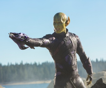 Une scène du film Captain Marvel