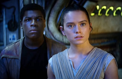Une scène du film Star Wars: The Force Awakens