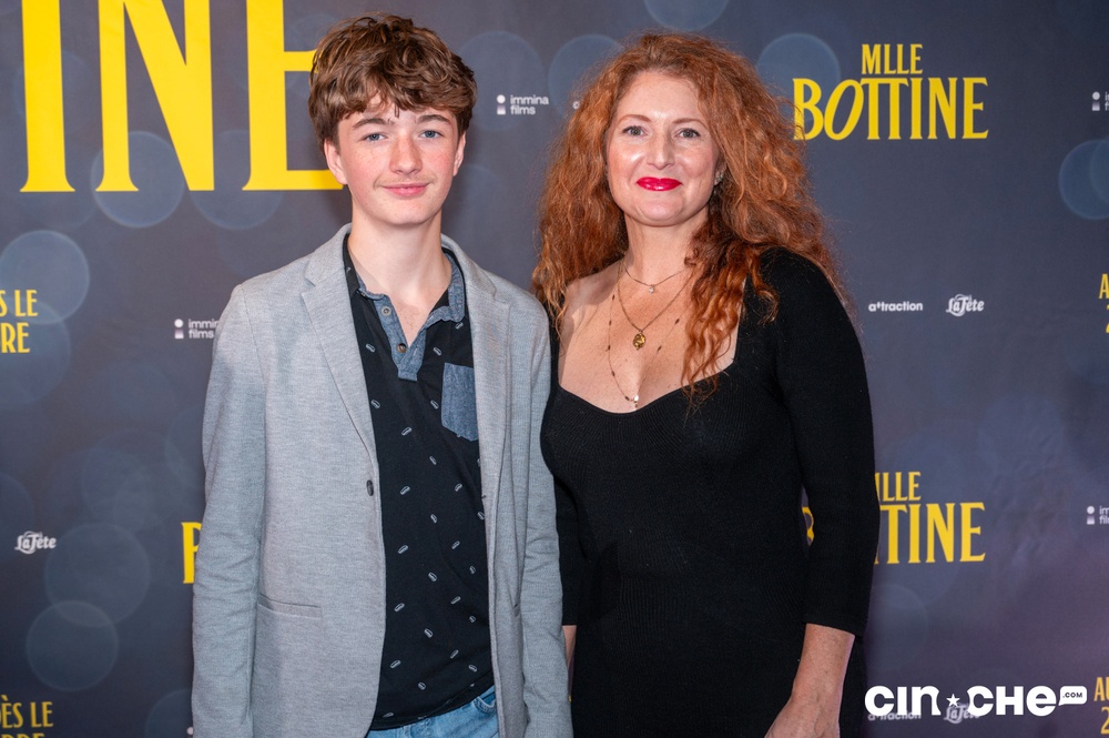 Tapis rouge du film Mlle Bottine