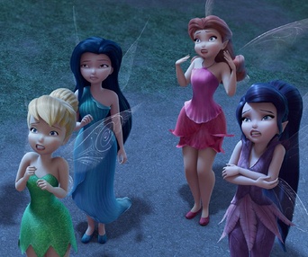 Une scène du film Tinker Bell and the Legend of the NeverBeast