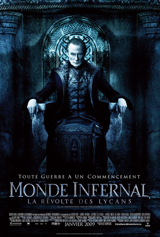 Galerie - Affiche en français de Monde infernal : La révolte des Lycans