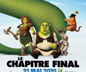 Affiche du film Shrek 4 : Il était une fin
