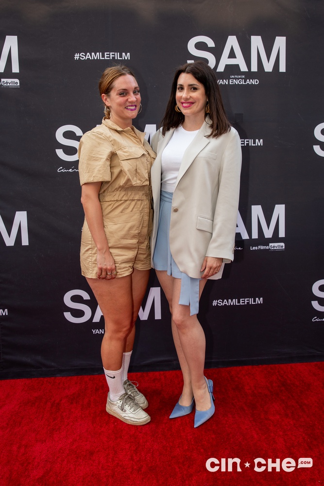 Sur le tapis rouge du film Sam