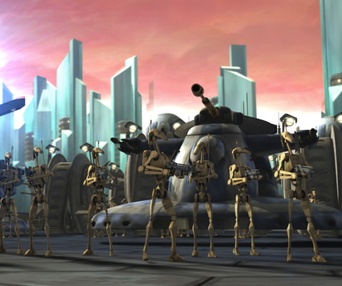 Scène du film Star Wars: The Clone Wars