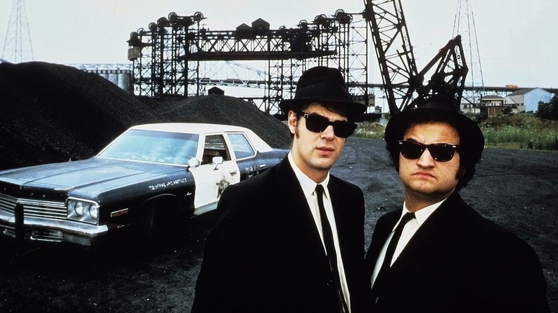 Une scène du film The Blues Brothers
