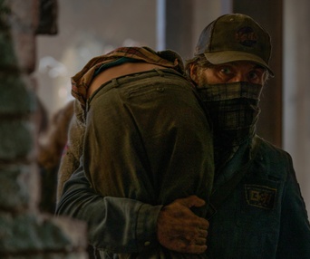 Une scène du film A Quiet Place Part II