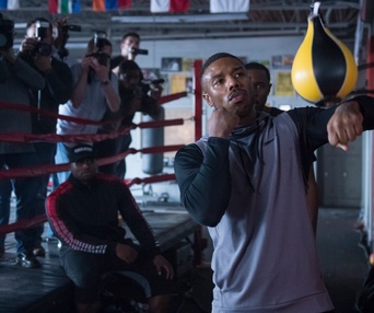Une scène du film Creed II
