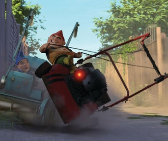 Une scène du film Gnomeo and Juliet