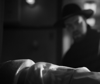 Une scène du film Mank