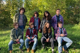 Photos du tournage de Vivre à cent à l'heure