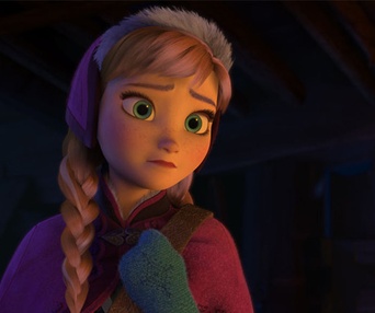 Une scène du film Frozen