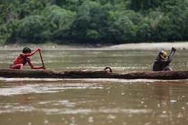 Une scène du film The Green Inferno Une scène du film The Green Inferno