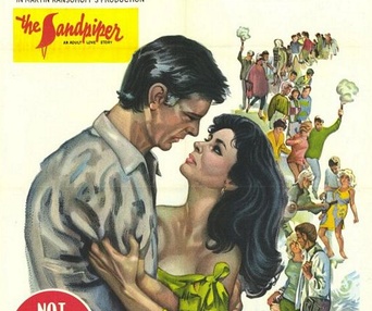 Affiche du film The Sandpiper