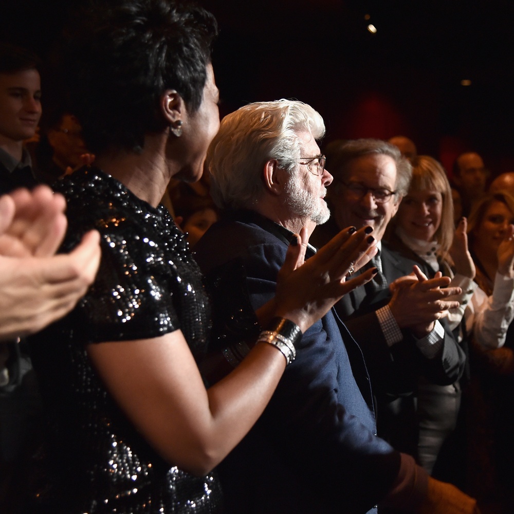 Sur le tapis rouge de Star Wars: The Force Awakens