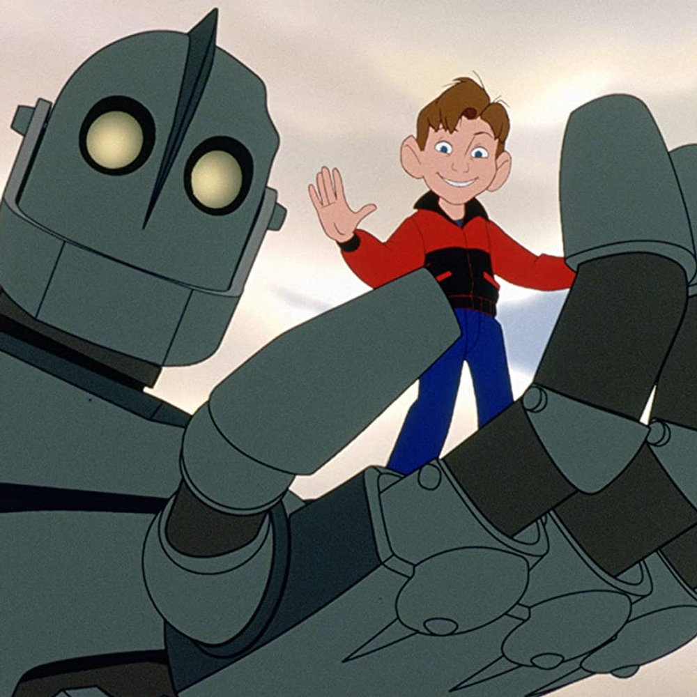 Une scène du film The Iron Giant