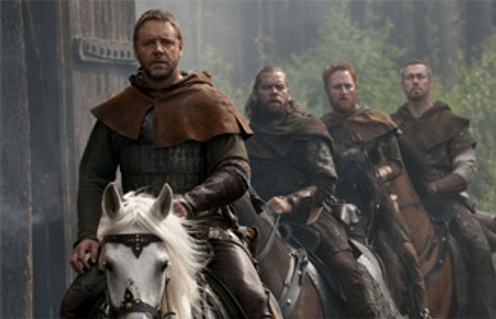 Une scène du film Robin Hood