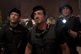 Une scène du film The Expendables