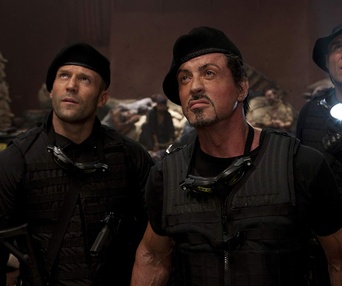 Une scène du film The Expendables