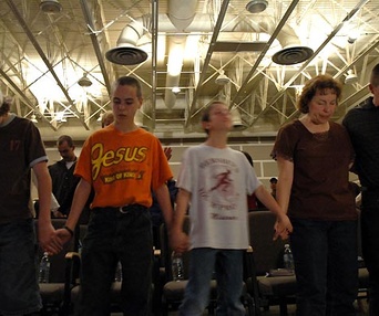 Scène du film Jesus Camp