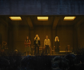 Une scène du film The Watchers