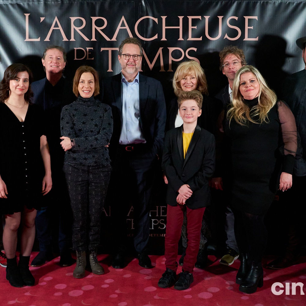 Sur le plateau du film L'arracheuse de temps