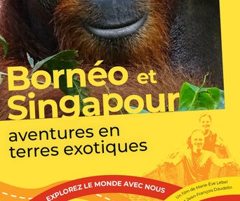 Affiche du film Bornéo et Singapour, aventures en terres exotiques