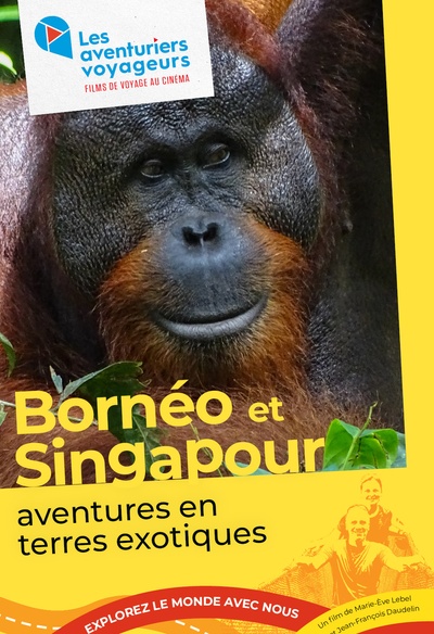 Affiche du film Bornéo et Singapour, aventures en terres exotiques