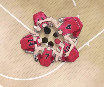 Une scène du film The First Slam Dunk