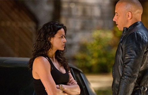 Vin Diesel et Michelle Rodriguez dans Fast & Furious 6