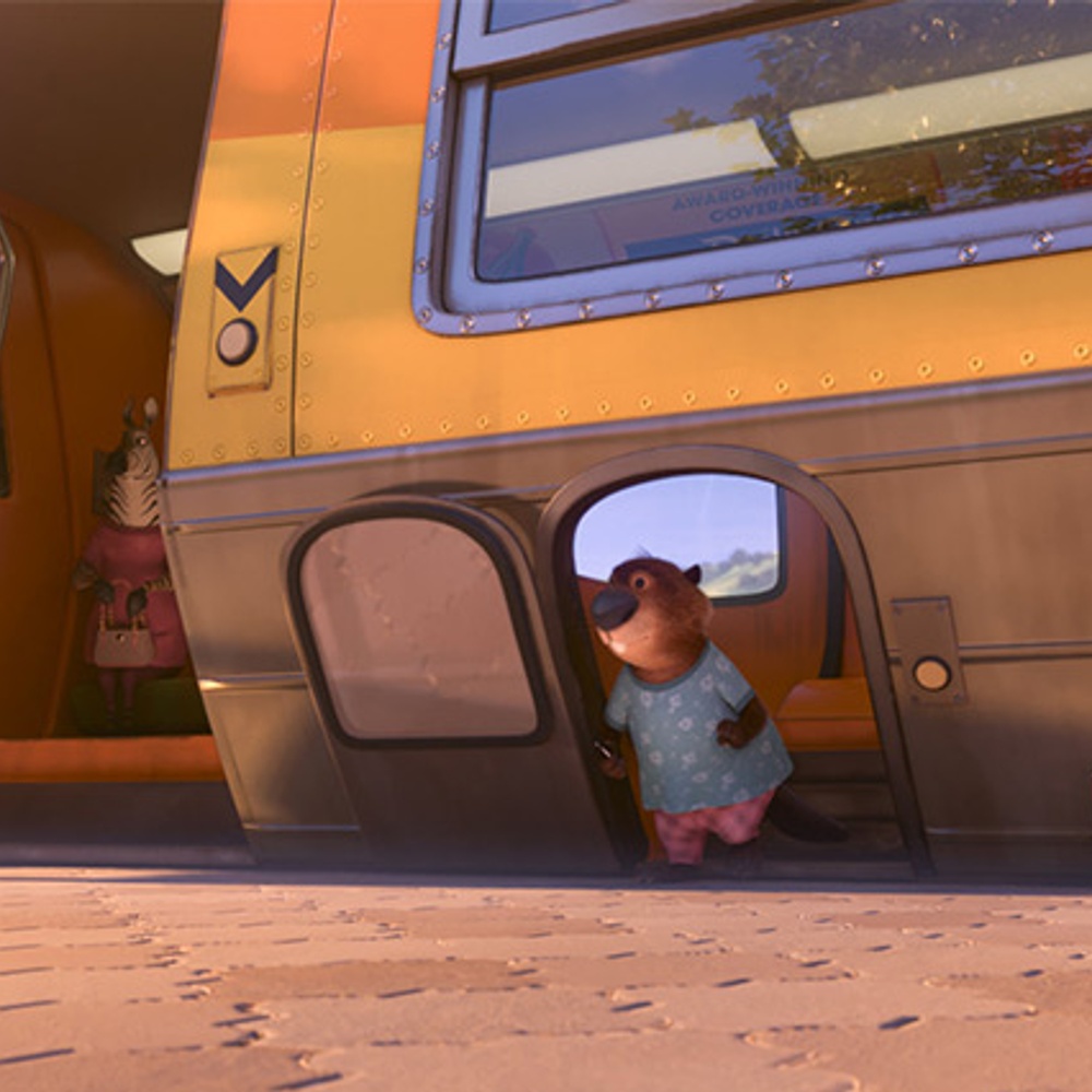 Une scène du film Zootopia