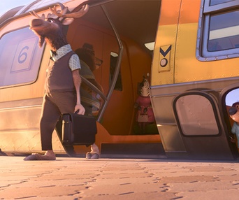 Une scène du film Zootopia