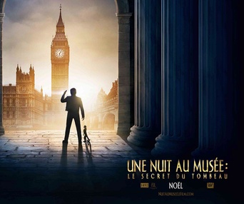 Affiche du film Une nuit au musée : Le secret du tombeau