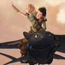 Une scène du film How to Train Your Dragon