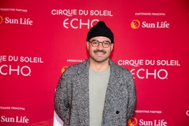 Tapis rouge du spectacle Echo du Cirque du Soleil