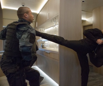 Une scène du film The Fate of the Furious