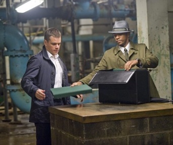 Une scène du film The Adjustment Bureau