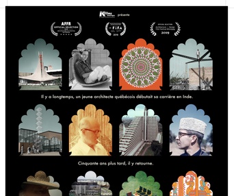 Affiche du film Luc Durand Leaving Delhi