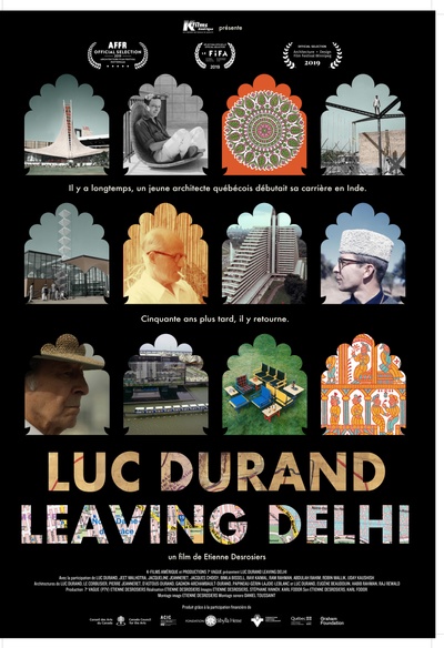 Affiche du film Luc Durand Leaving Delhi