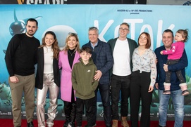 Première du film Katak, le brave béluga