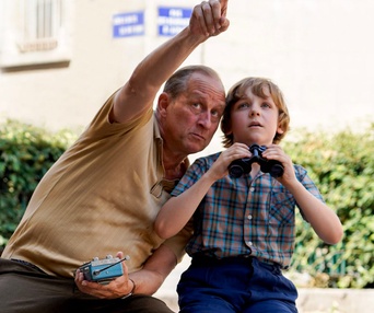 Une scène du film Profession du père
