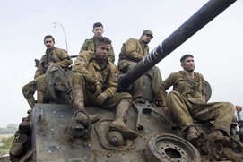 Une scène du film Fury Une scène du film Fury