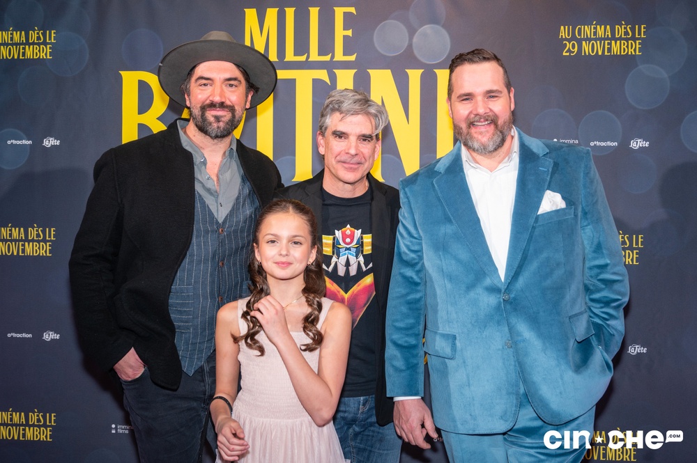 Tapis rouge du film Mlle Bottine