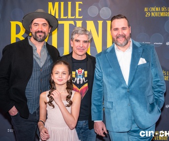 Tapis rouge du film Mlle Bottine