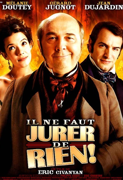 Affiche du film Il ne faut jurer de rien