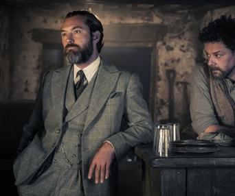 Une scène du film Fantastic Beasts: The Secrets of Dumbledore